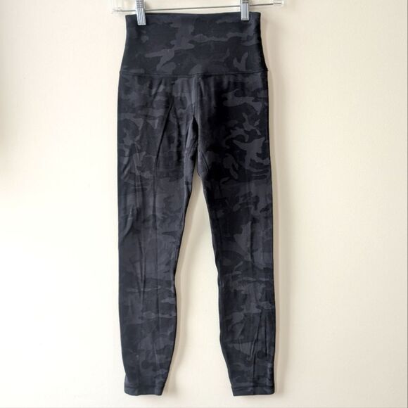 Lululemon Align Pant II *25" Incognito Camo Multi Grey (First Release) Size 4 - Picture 5 of 8